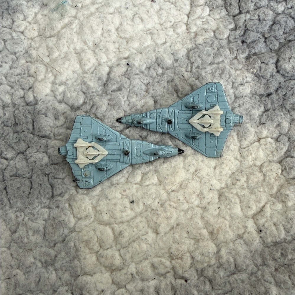 Blue and Red Toy Fighter Jets - Picture 2 of 2